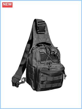 Tactical Sling Bag Nylon Crossbody Chest Pack Mini Backpack EDC Molle
